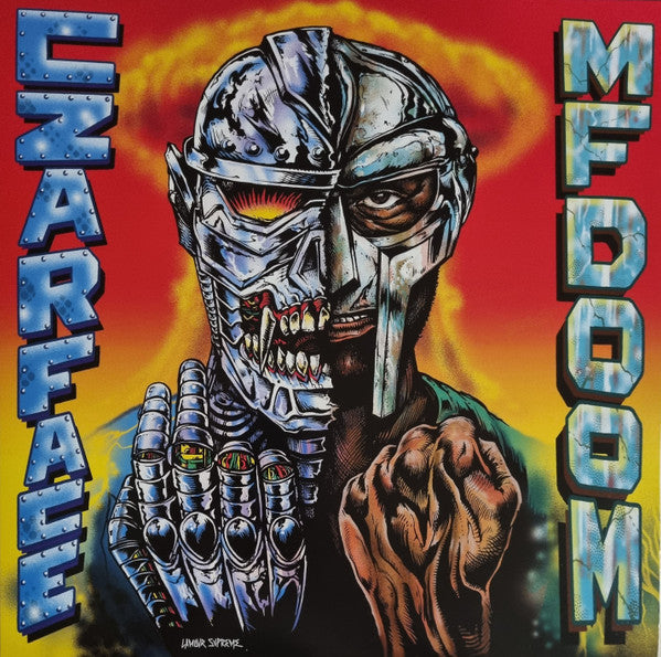 Czarface, MF Doom - Czarface Meets Metal Face — back sleeve