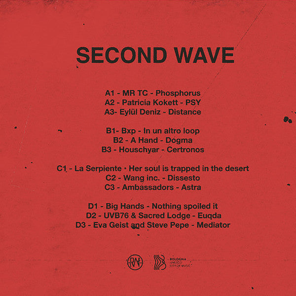 Various - Second Wave — back sleeve