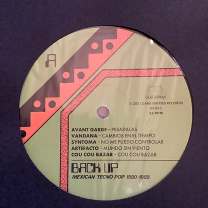 Various : Back Up: Mexican Tecno Pop 1980​-​1989 (LP, Comp)
