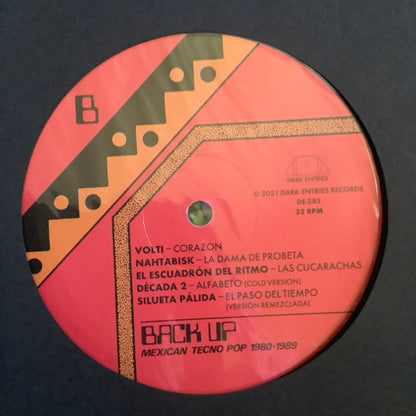 Various : Back Up: Mexican Tecno Pop 1980​-​1989 (LP, Comp)