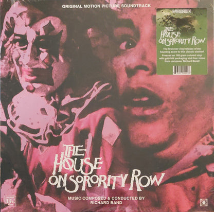 Richard Band : The House On Sorority Row (Original Motion Picture Soundtrack) (LP, Club, Num, RM, Pin)