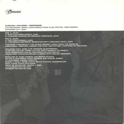 Alter Ego + Pan Sonic - Microwaves (LP, Album, Ltd) (Mint (M))
