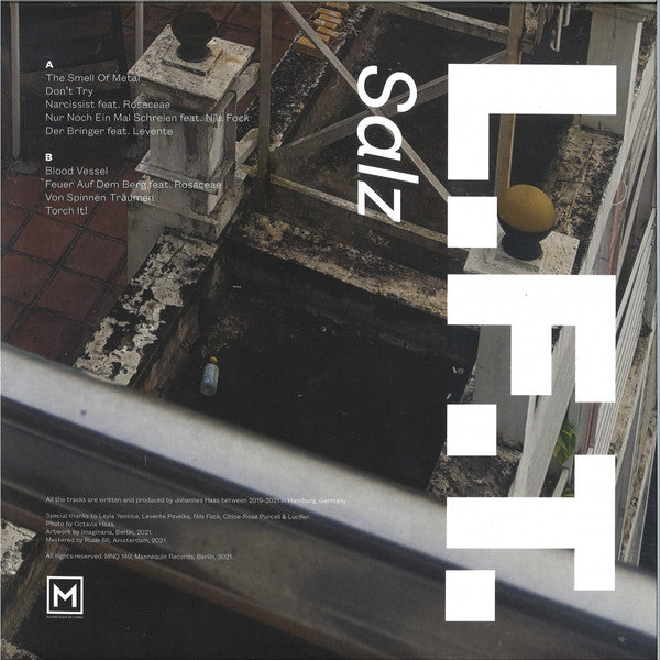 L.F.T. : Salz (LP, Ltd, W/Lbl, Cle)