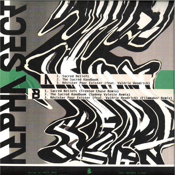 Alpha Sect - Dark Rituals — back sleeve