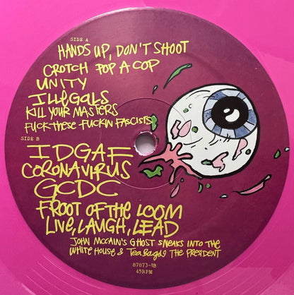 The Muslims (2) : Fuck These Fuckin Fascists (LP, Ltd, Pin)