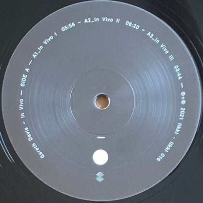 Gareth Davis : In Vivo (LP, Album, Ltd, Num)