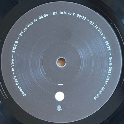 Gareth Davis : In Vivo (LP, Album, Ltd, Num)