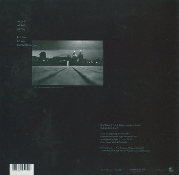 Deaf Center - Neon City — back sleeve