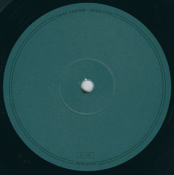 Deaf Center : Neon City (12", EP, RE, RM)