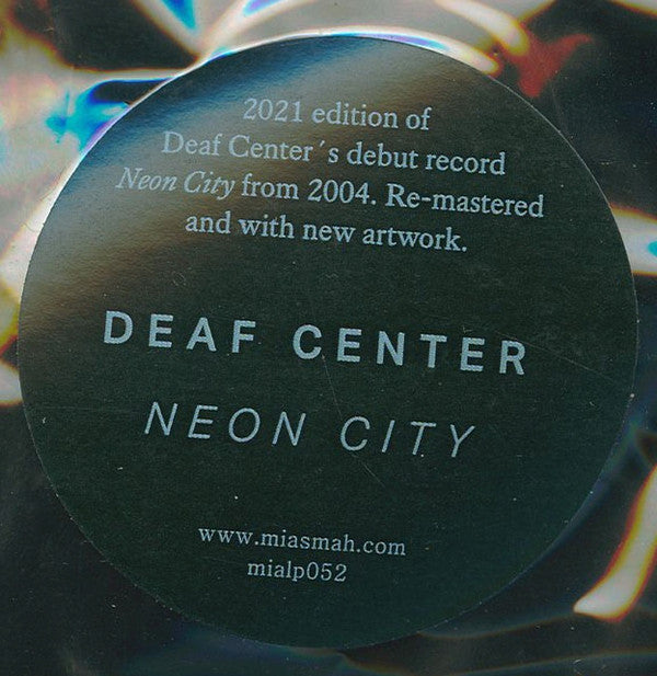 Deaf Center : Neon City (12", EP, RE, RM)
