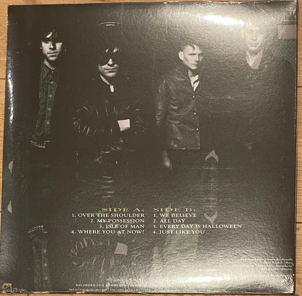 Ministry - Toronto 1986 — back sleeve