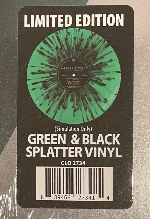 Ministry : Toronto 1986 (LP, Album, Ltd, RE, Gre)