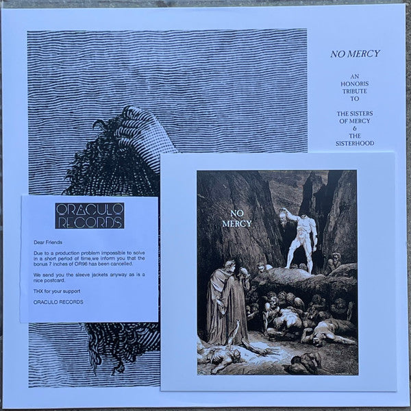 Various : No Mercy - An Honoris Tribute To The Sisters Of Mercy & The Sisterhood (LP, Album)