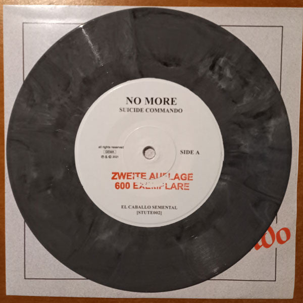 No More : Suicide Commando (7", Single, Ltd, RE, RM, RP, Gre)