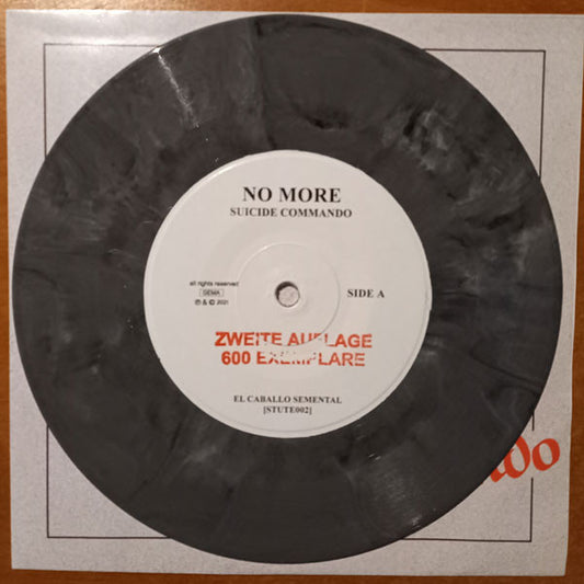 No More : Suicide Commando (7", Single, Ltd, RE, RM, RP, Gre)