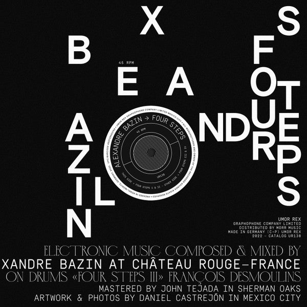 Alexandre Bazin - Four Steps — front sleeve