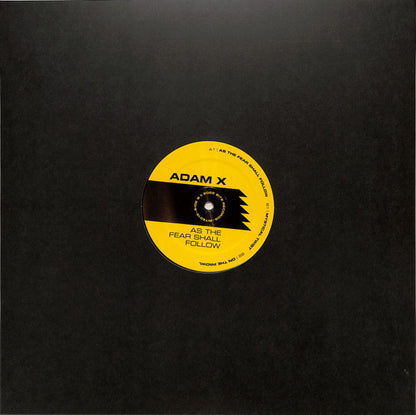 Adam X - As The Fear Shall Follow (12", EP) (Mint (M))