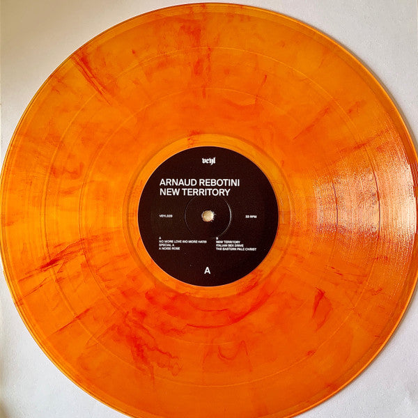 Arnaud Rebotini - New Territory — front sleeve