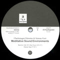 Charlemagne Palestine & Simone Forti : Meditative Sound Environments (LP, Ltd)