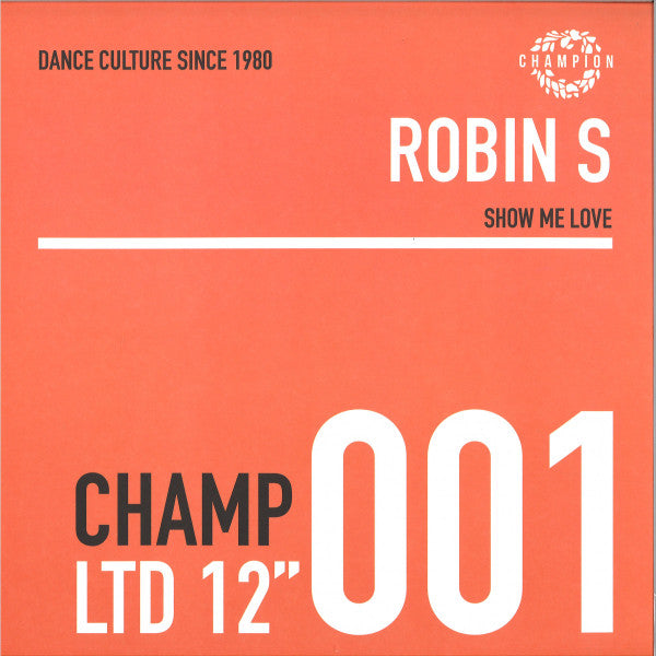 Robin S. - Show Me Love / Luv 4 Luv — front sleeve