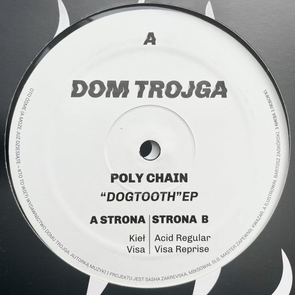 Poly Chain - “Dogtooth” EP — front sleeve