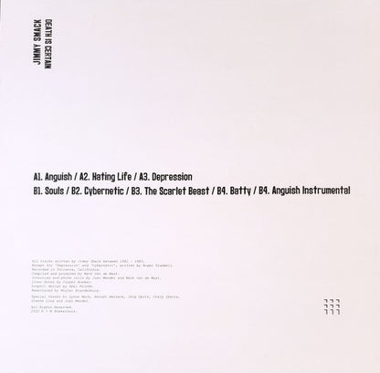 Jimmy Smack : Death Is Certain (LP, Comp, Cle)