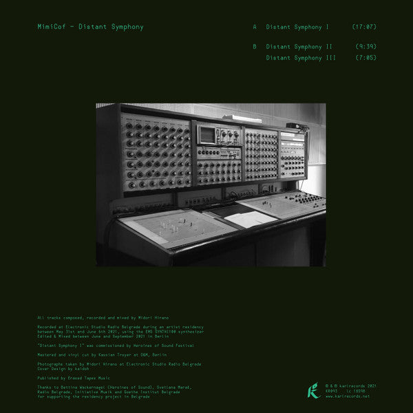 Mimicof : Distant Symphony (LP, Album, Ltd, 180)