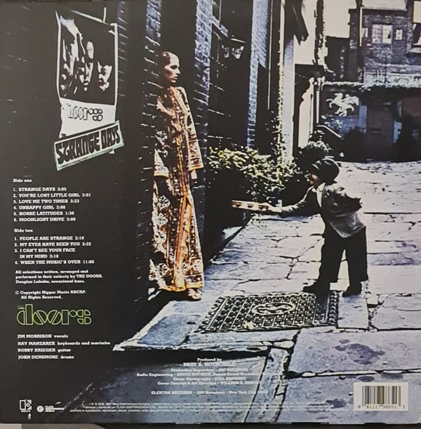 The Doors : Strange Days (LP, Album, RE)