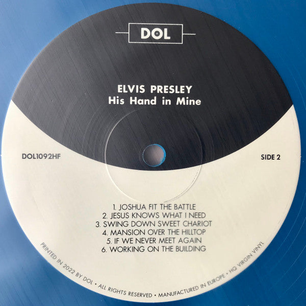 Elvis Presley : His Hand In Mine (LP, Album, RE)
