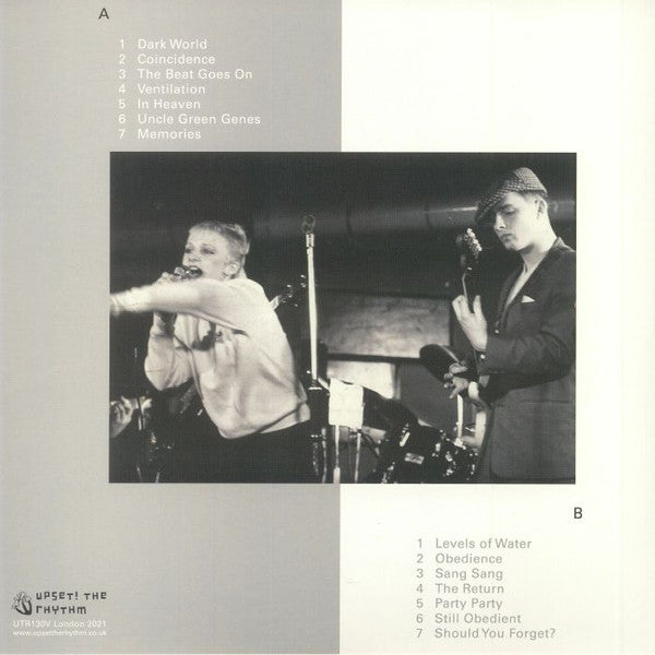 Normil Hawaiians - Dark World (79-81) — back sleeve