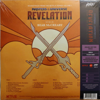Bear McCreary : Masters Of The Universe: Revelation (Soundtrack From The Netflix Series, Volume 1) (2xLP, Album, Ltd, Col)