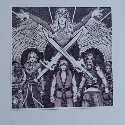 Bear McCreary : Masters Of The Universe: Revelation (Soundtrack From The Netflix Series, Volume 1) (2xLP, Album, Ltd, Col)