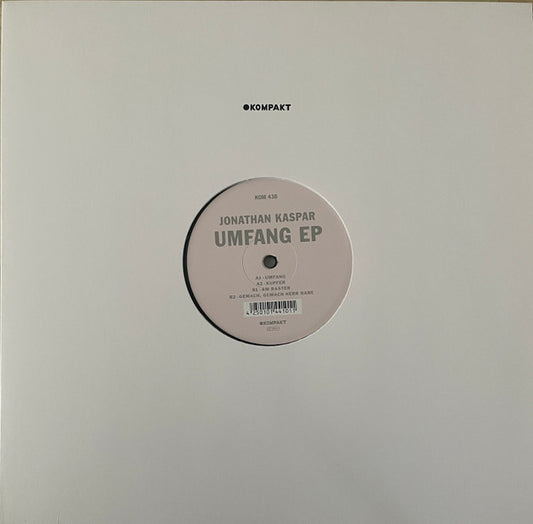 Jonathan Kaspar : Umfang EP (12", EP)