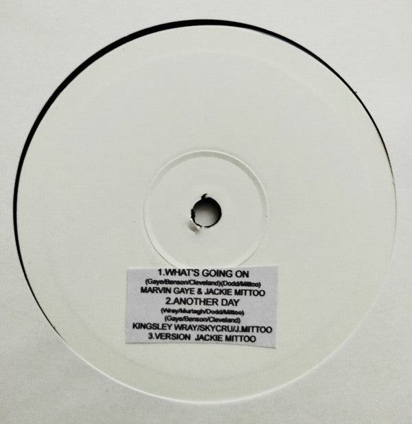 Marvin Gaye & Jackie Mittoo : What's Going On  (10", EP, W/Lbl, Sti)