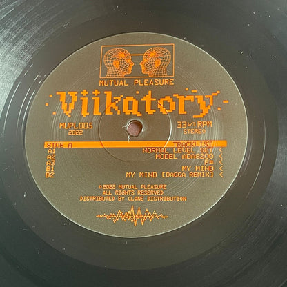 Viikatory : Mutual Pleasure 005 (12", EP)