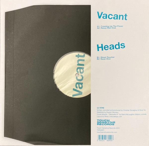 Vacant Heads - Vacant Heads — back sleeve
