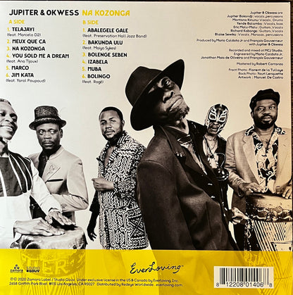 Jupiter & Okwess : Na Kozonga (LP, Album, Yel)