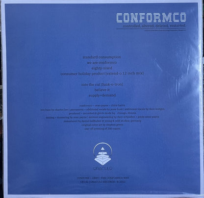 Conformco : Controlled, Altered, Deleted, Restarted. (LP)