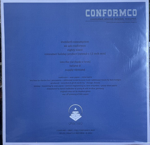 Conformco - Controlled, Altered, Deleted, Restarted. — back sleeve