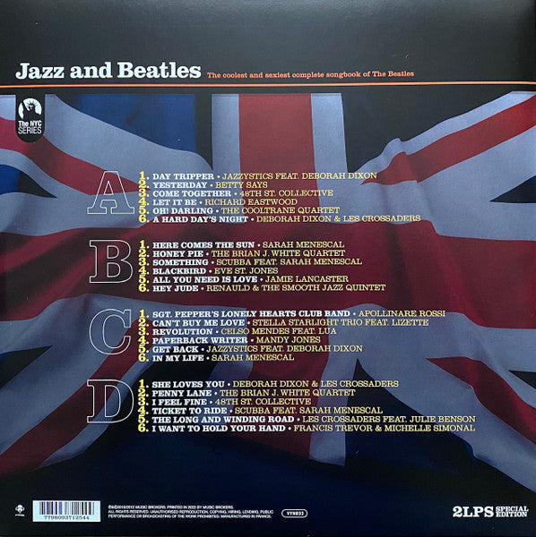 Various : Jazz And Beatles (The Coolest And Sexiest Complete Songbook Of The Beatles) (LP, Album, RE, Yel + LP, Album, RE, Red + Comp, Lt)