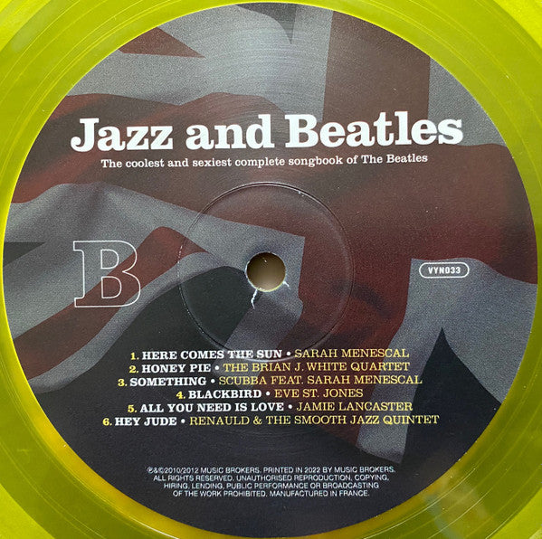 Various : Jazz And Beatles (The Coolest And Sexiest Complete Songbook Of The Beatles) (LP, Album, RE, Yel + LP, Album, RE, Red + Comp, Lt)