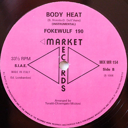 Fockewulf 190 : Body Heat (12", Maxi)