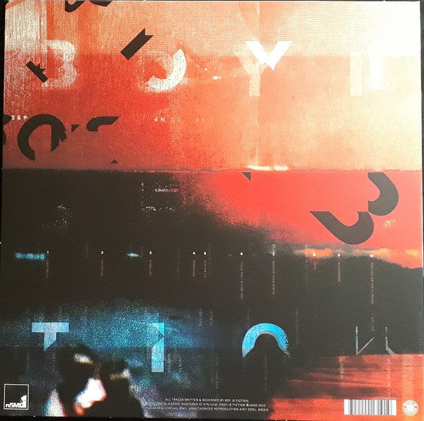 Boy Is Fiction :  Deeper Than Static (LP, Album, Ltd, Red)