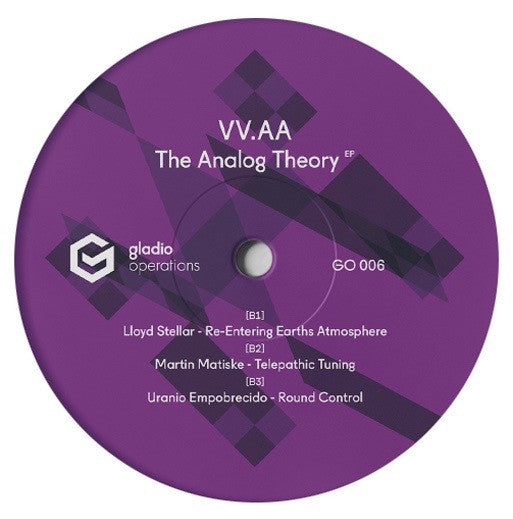 Various - The Analog Theory EP — back sleeve