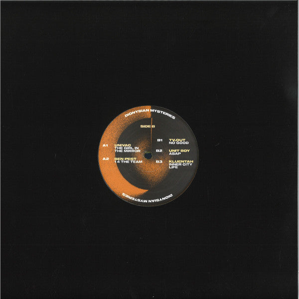 Various - Dionysian Rapture — back sleeve