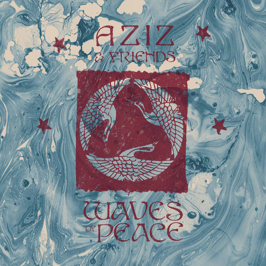 Aziz and Friends : Waves Of Peace (2xLP, Album)