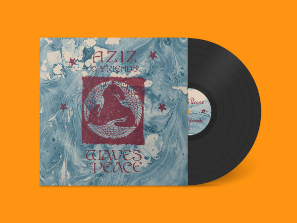 Aziz and Friends - Waves Of Peace — back sleeve