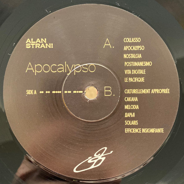 Alan Strani - Apocalypso — back sleeve
