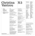 Christina Vantzou : No. 5 (LP)