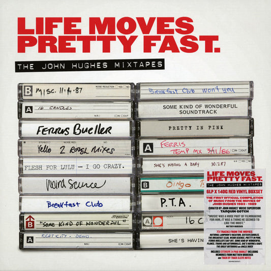 Various : Life Moves Pretty Fast: The John Hughes Mixtapes (6xLP, Comp, Tra + Box)